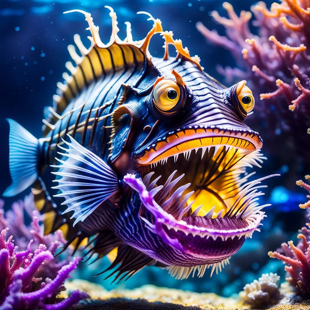 Angler Fish Macro: Breathtaking Underwater Photography