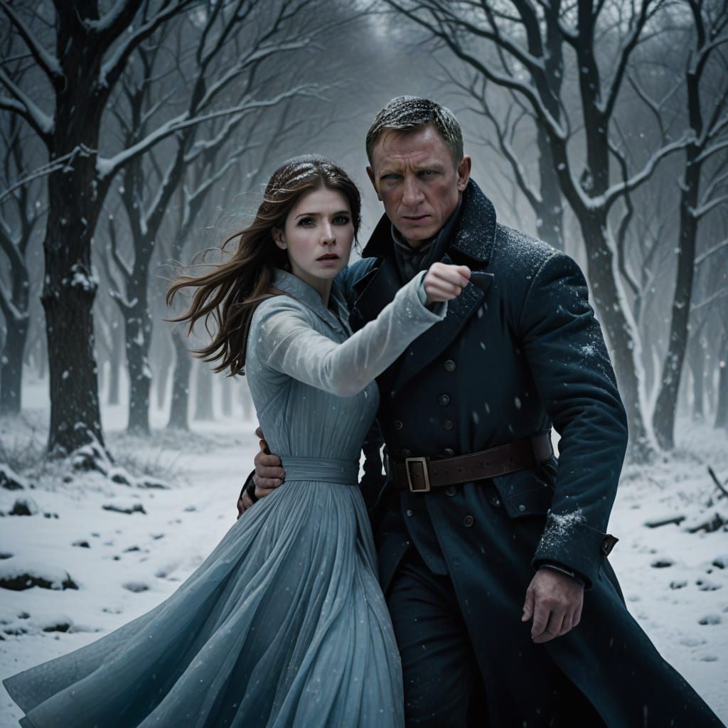 James Bond Stars in Heart-Pounding Action Scene Amid Icy Bli...