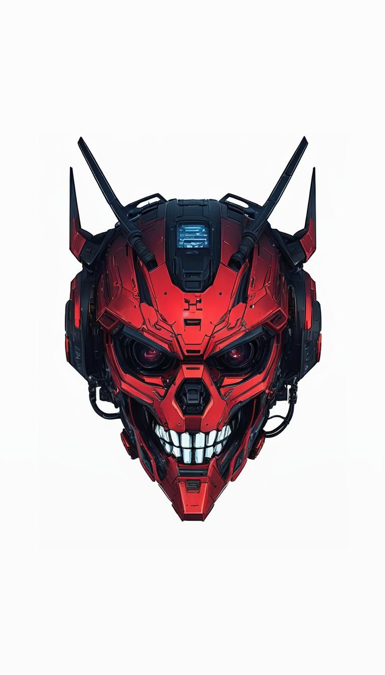 Futuristic Mech in Cyberpunk Cityscape, Digital Art