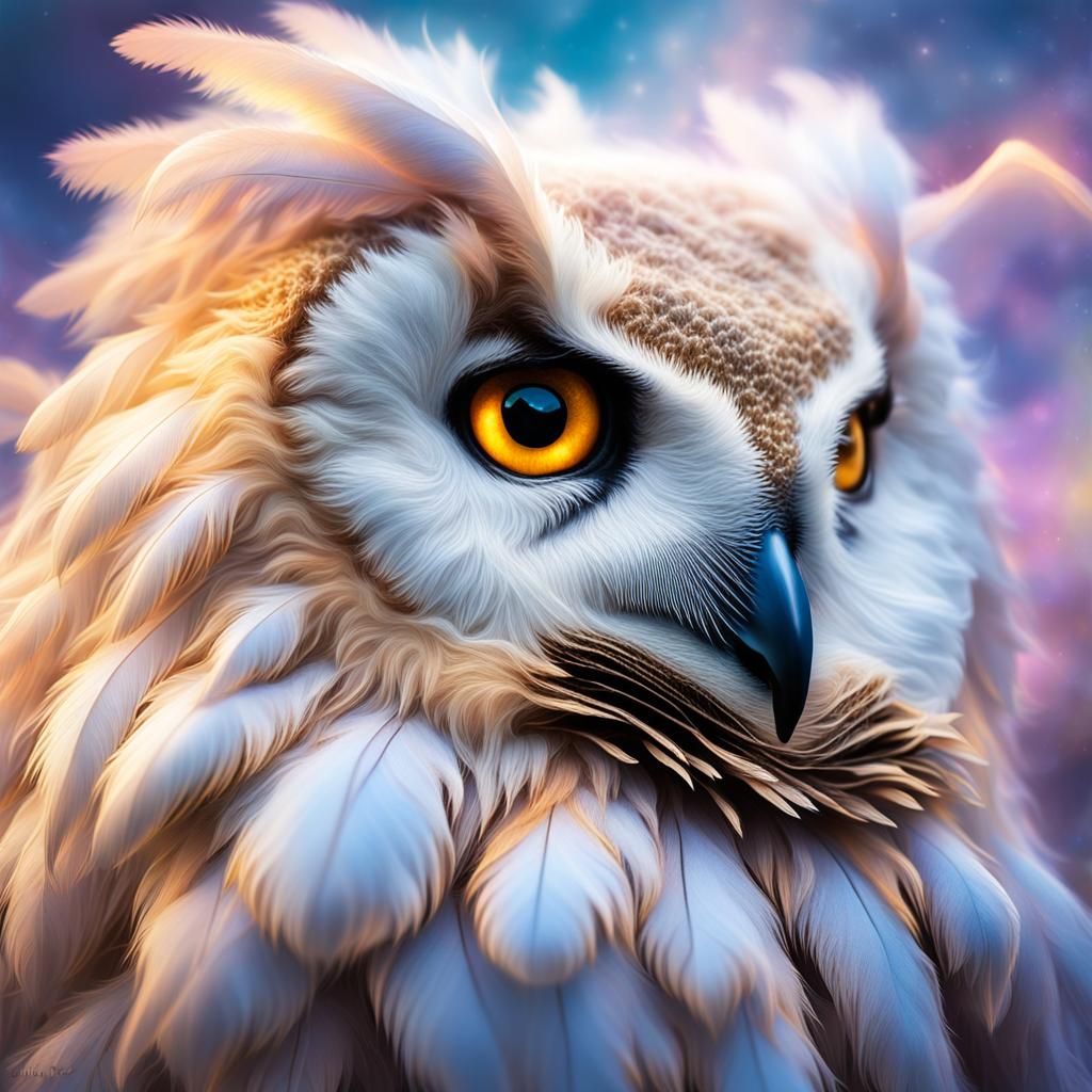 Owlbear's Touch: A Surreal Encounter with Divinity