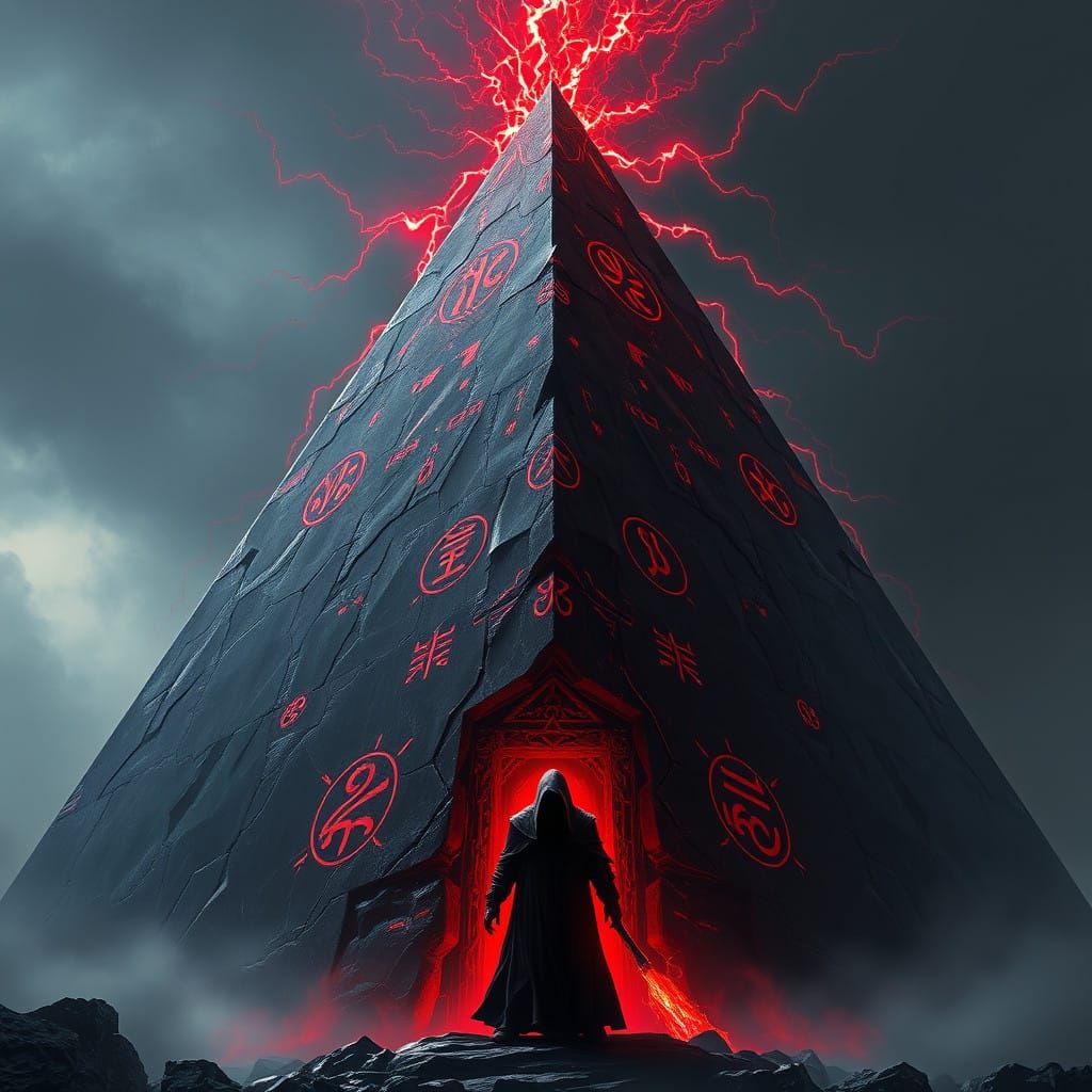 Ominous Pyramid of Dark Power