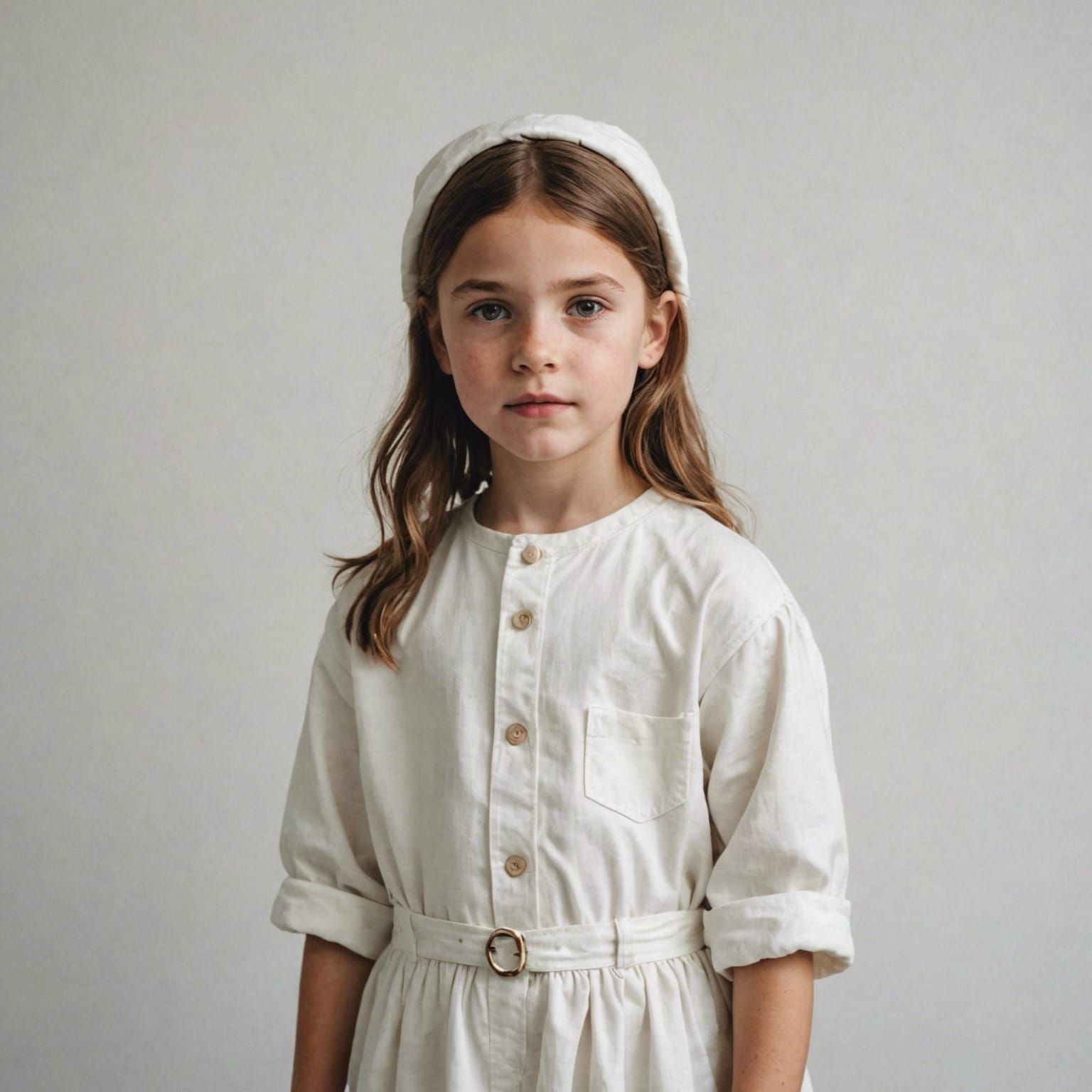 Girl in Milk Clothes: A Whimsical AI Creation