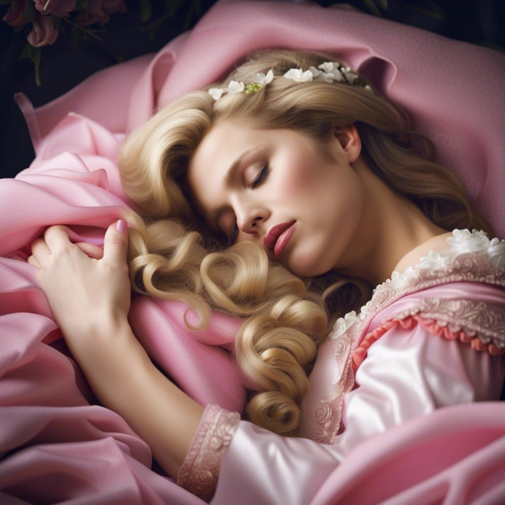 Sleeping Beauty in Real Life: AI Rendition