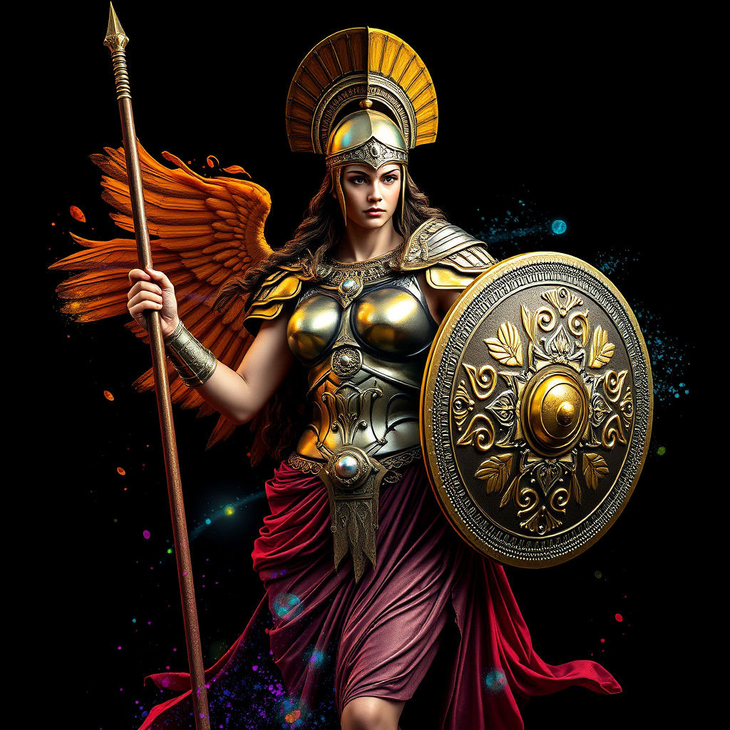 Athena, Goddess of Wisdom and Warfare