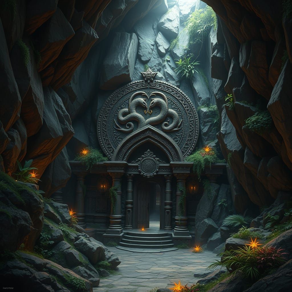 Vash'Kiran'Rha: Akaviri Temple in a Sinkhole