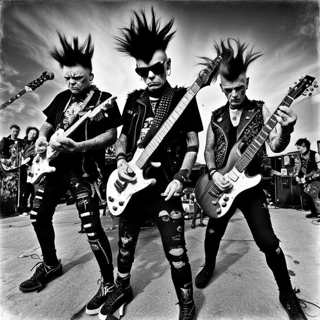 Punk Rock Cats: Album Cover Photo