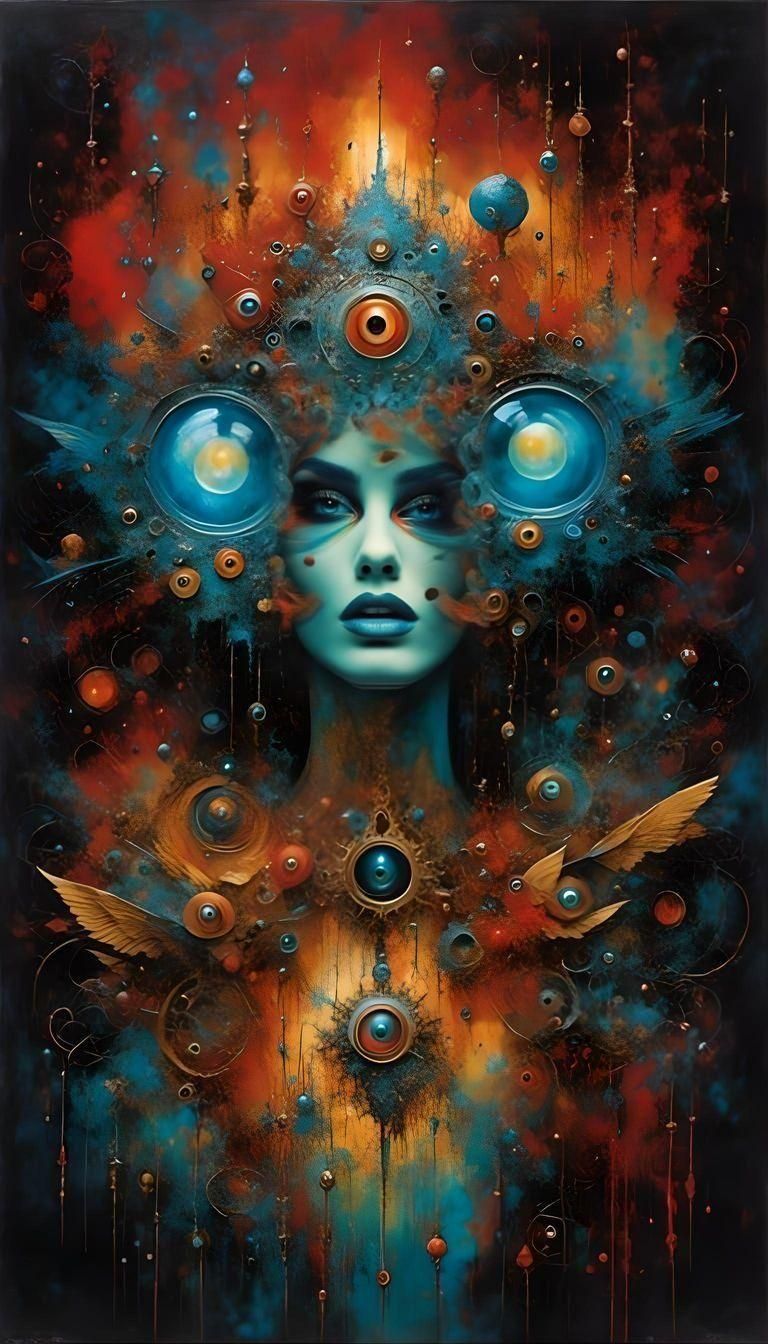 Abstract Interpretation of Beauty, AI Generated