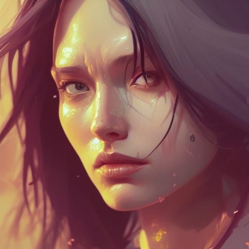 Detailed Portrait with Dynamic Lighting in Unreal Engine 5