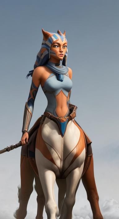 Ethereal Fantasy Centaur in Hyperdetailed Style