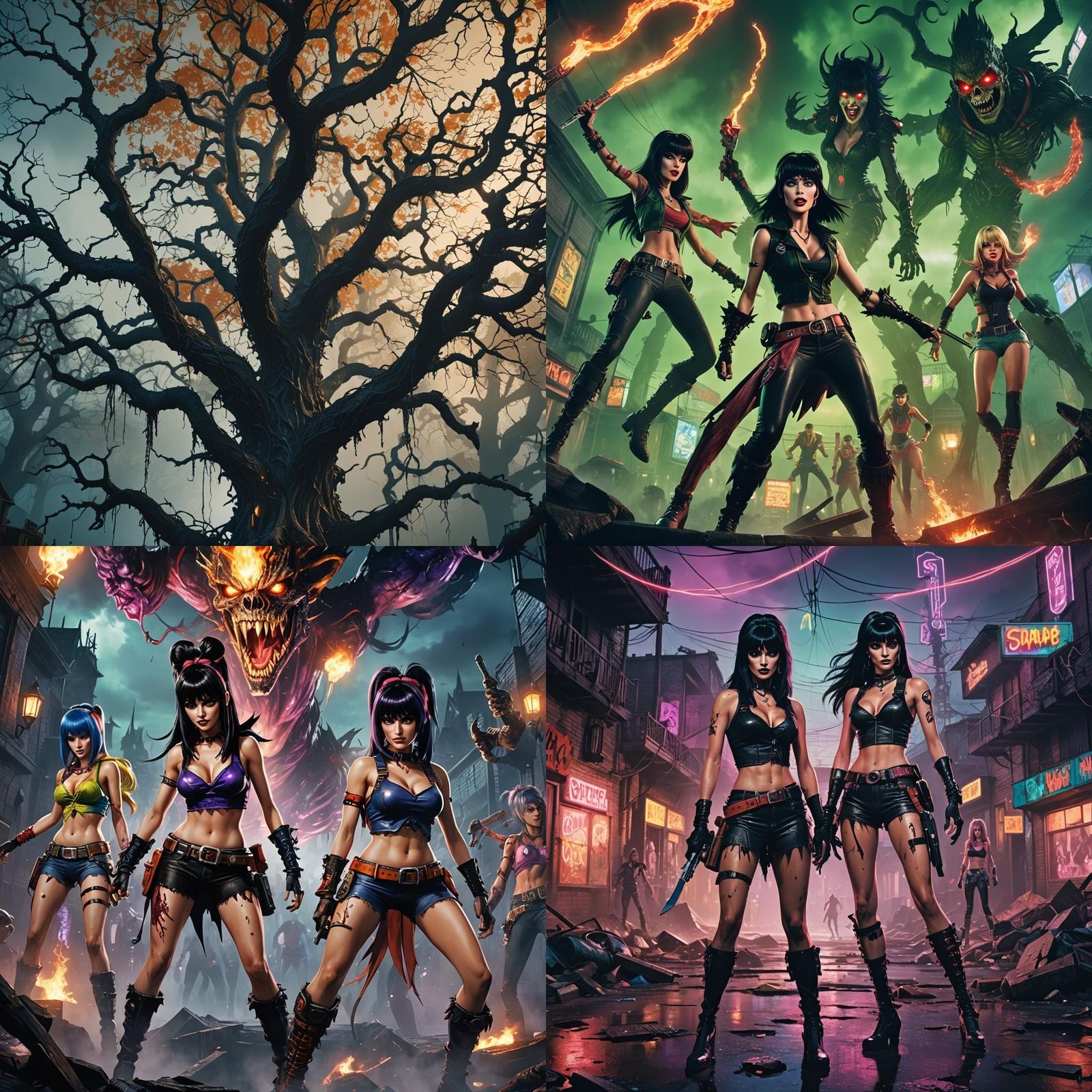 Monster Hunters Battle the Upside Down