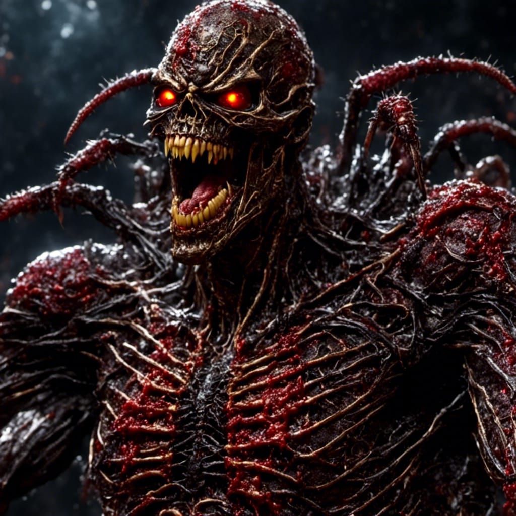 Horrific Zombie Drider Inspired by Fantasy Art