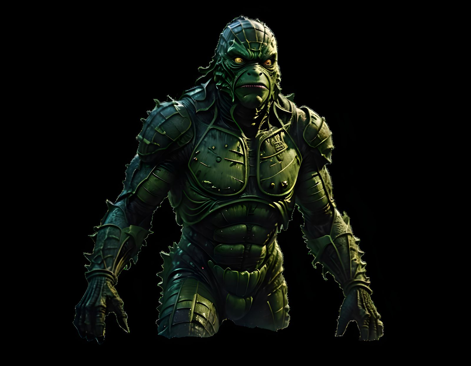 Creature from the Black Lagoon: Stunning 3D Render