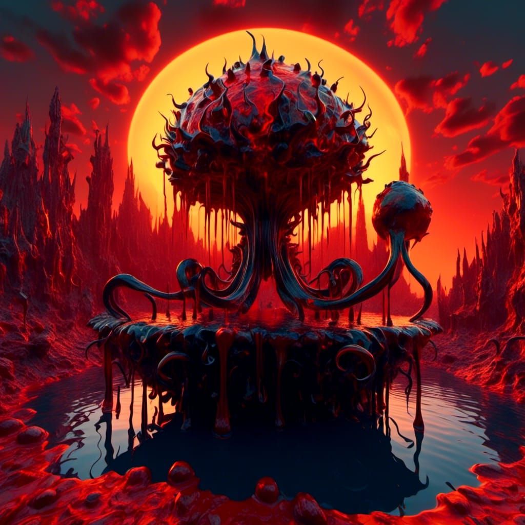 Demon Drinks Water: Magic Surrealism in Desert