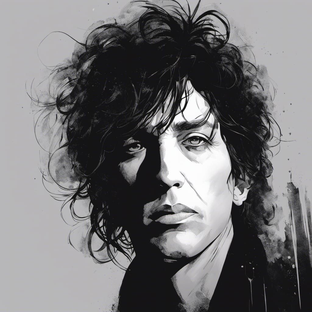 Sandman in Graffiti Art Style