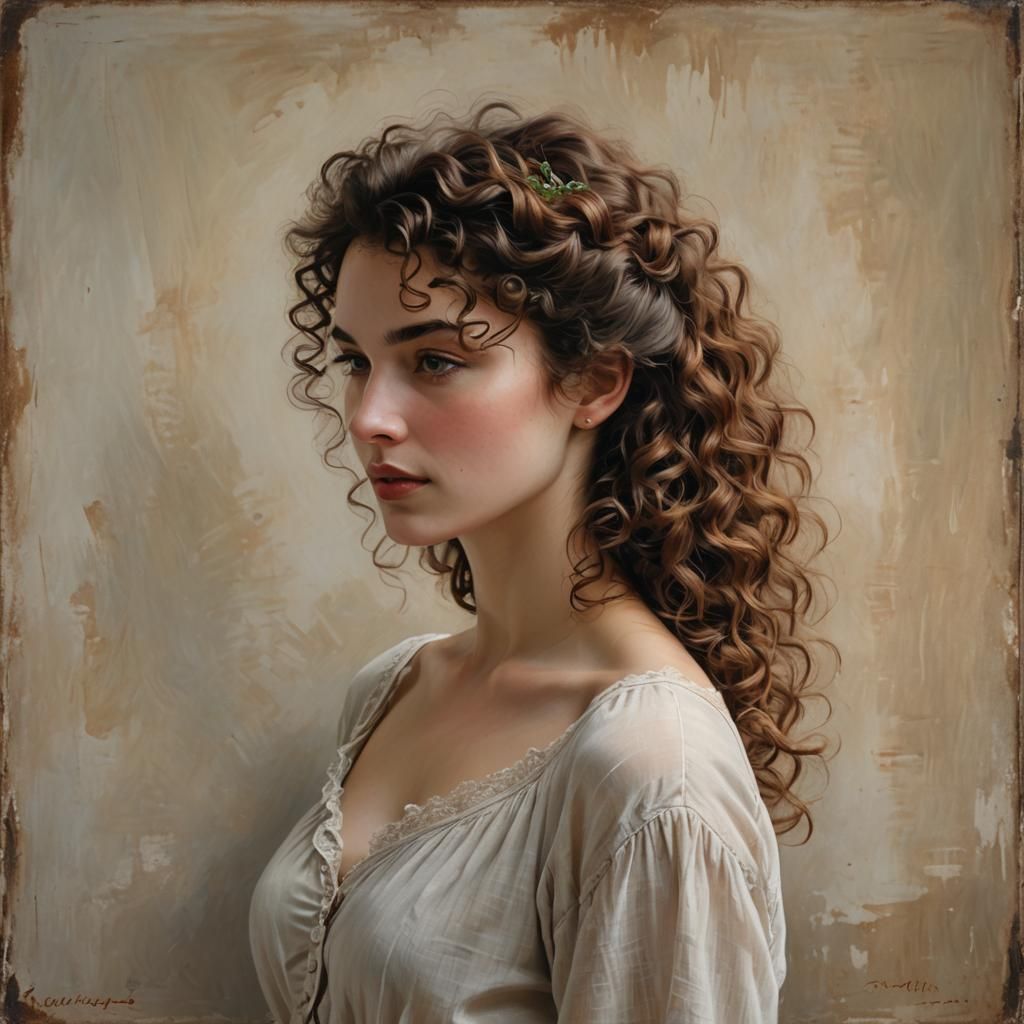 Beautiful French Woman in Crop Top