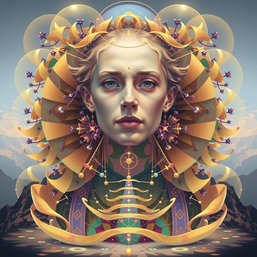 Abstract Mathematical Curves and Spirals