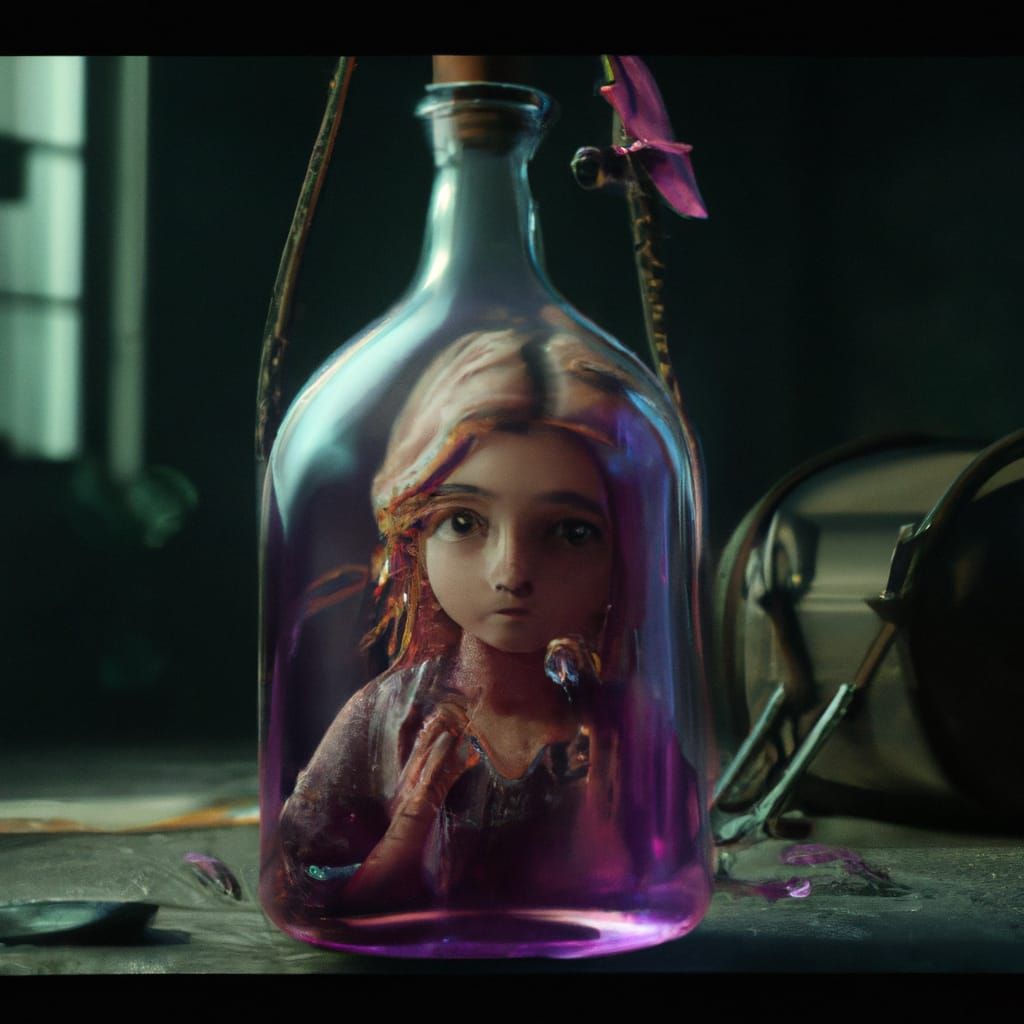 Alice in a Bottle: Sinister Cover Art