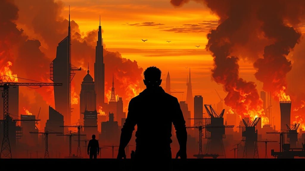 We didn't start the fire