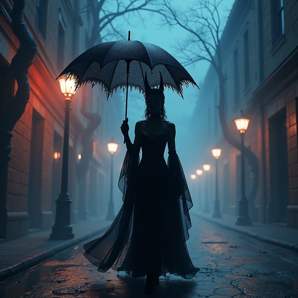 Elvira Mistress of the Night on the Boulevard