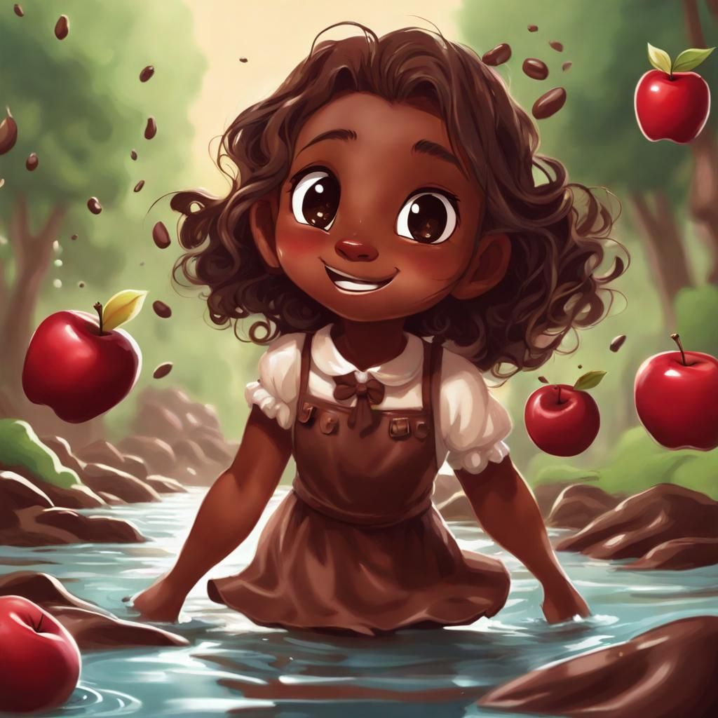 Anime Scene: Little Apple and the Chocolate River