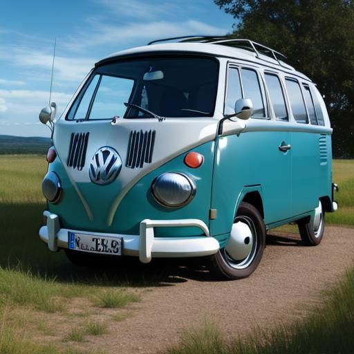 AI Generated Image of a Volkswagen