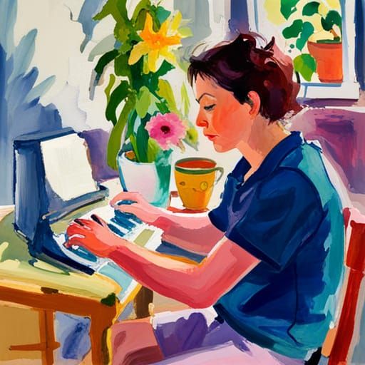 Gouache Style Impressionist Masterpiece in 8k Resolution