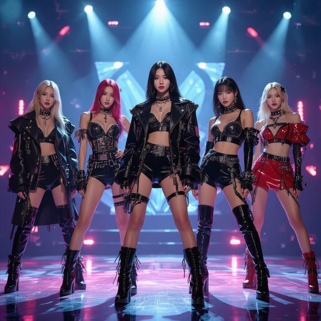 K-Pop Girl Group Performance Inspired by Ateez