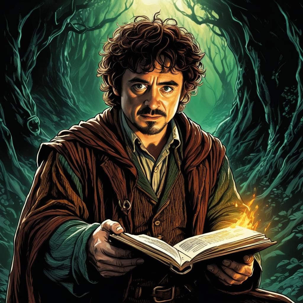 Robert Downey Junior as Frodo Baggins