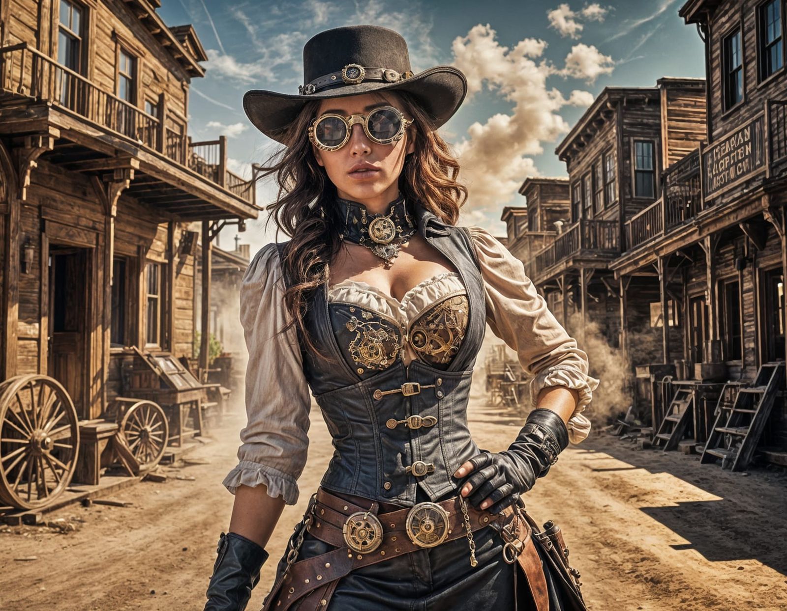 Steampunk Cowboy: A Beautiful Fusion of Styles