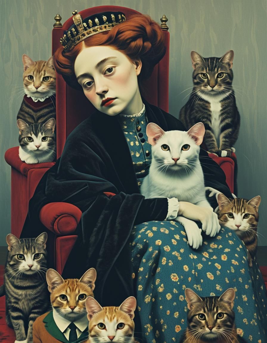 Crazy cat lady