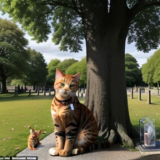 Tributes paid to much-loved city cat Teddy

A cat that won t...