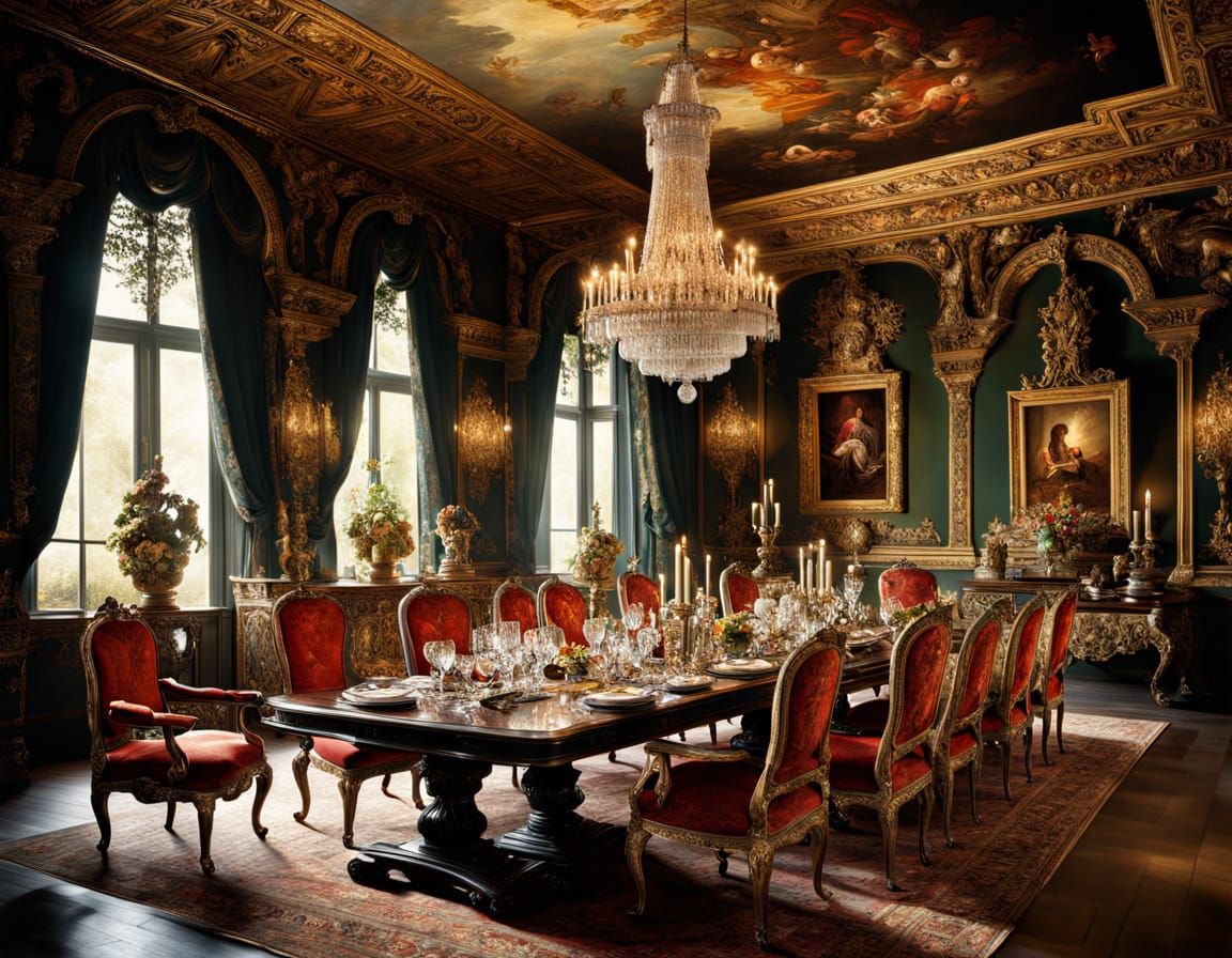 Baroque Masterpiece of Lavish Splendor
