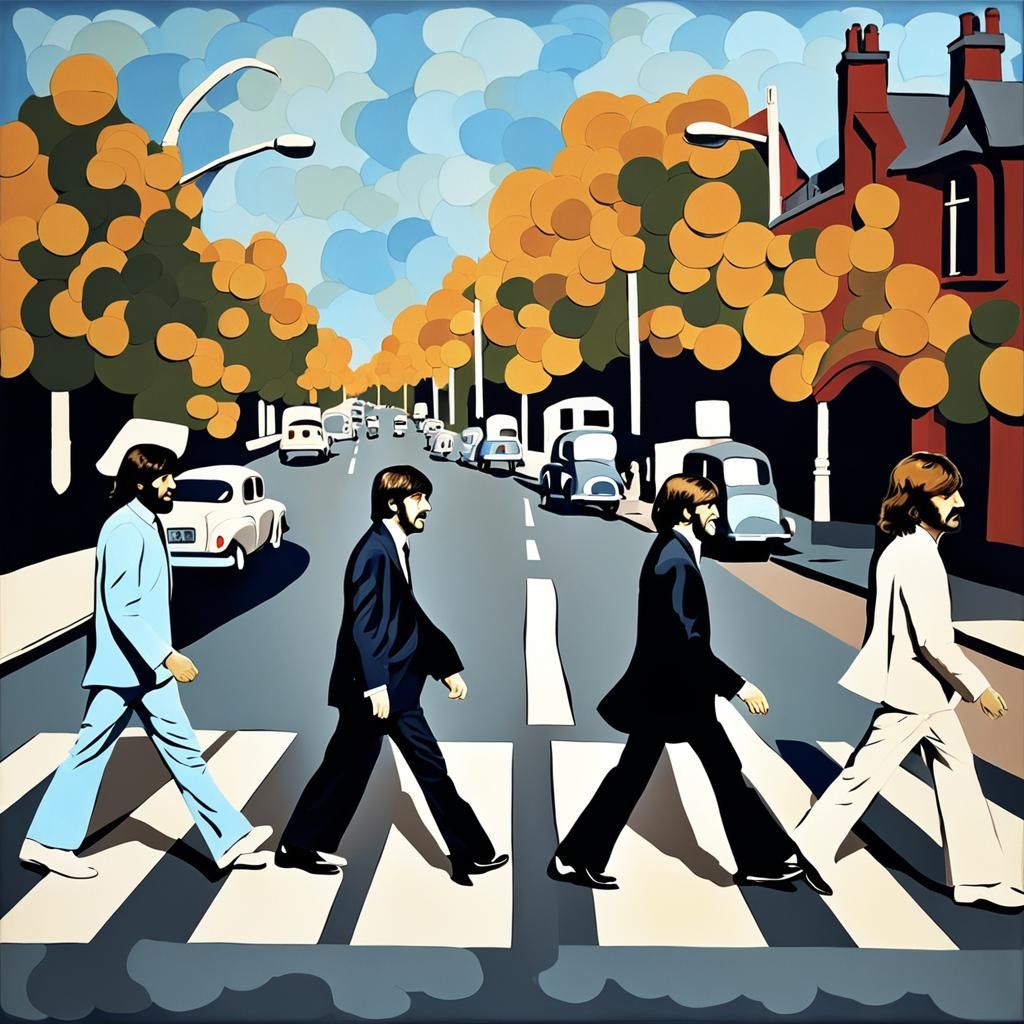The Beatles and Paddington Road Crossing