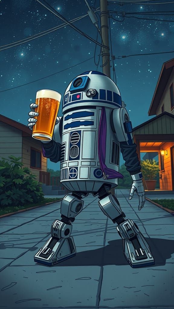 Drunk R2D2