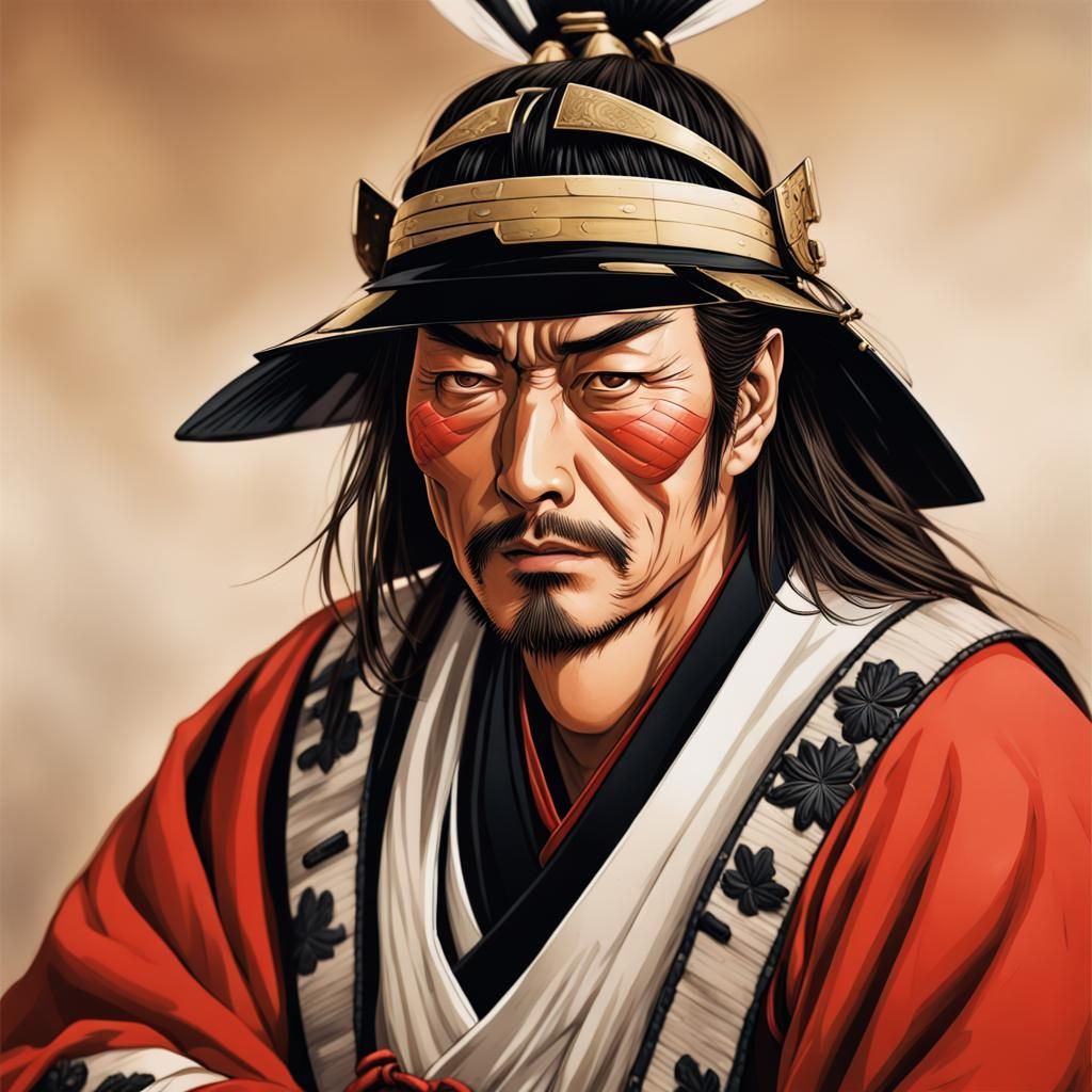 Oda Nobunaga, a formidable figure in Japan's Sengoku period, lived from 1534 to 1582