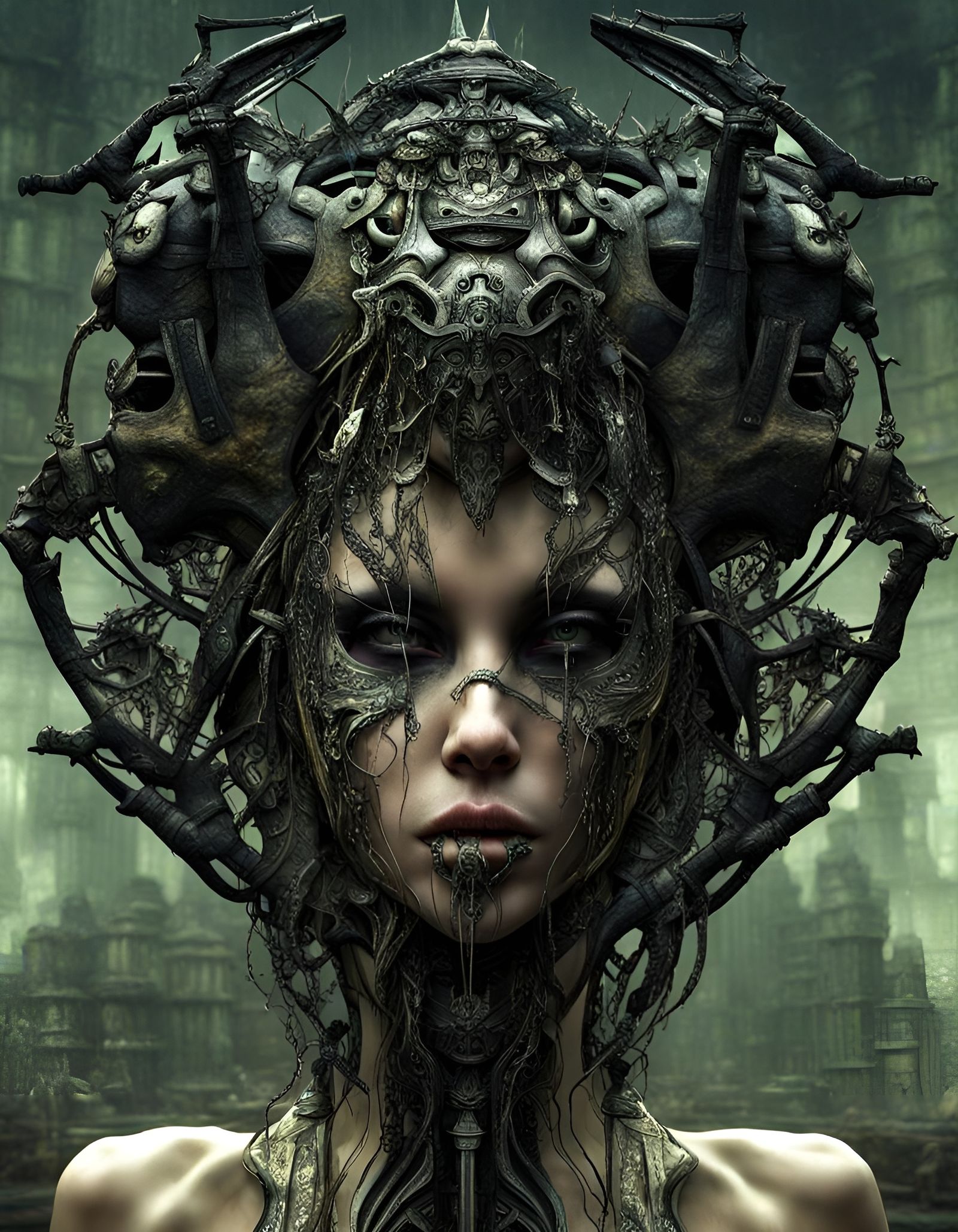 Abstract Composition in Disruptive Glitch Style