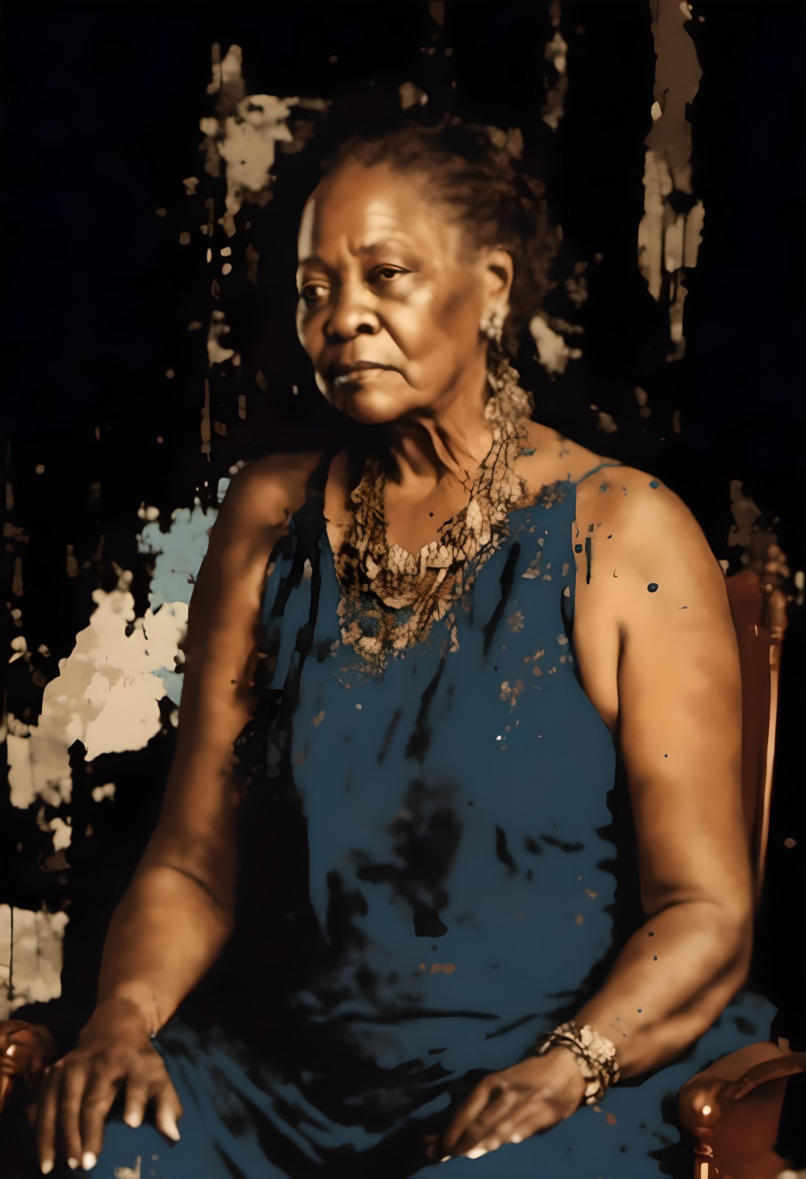 Abstract Pop Art with Symmetrical Bauhaus Elements