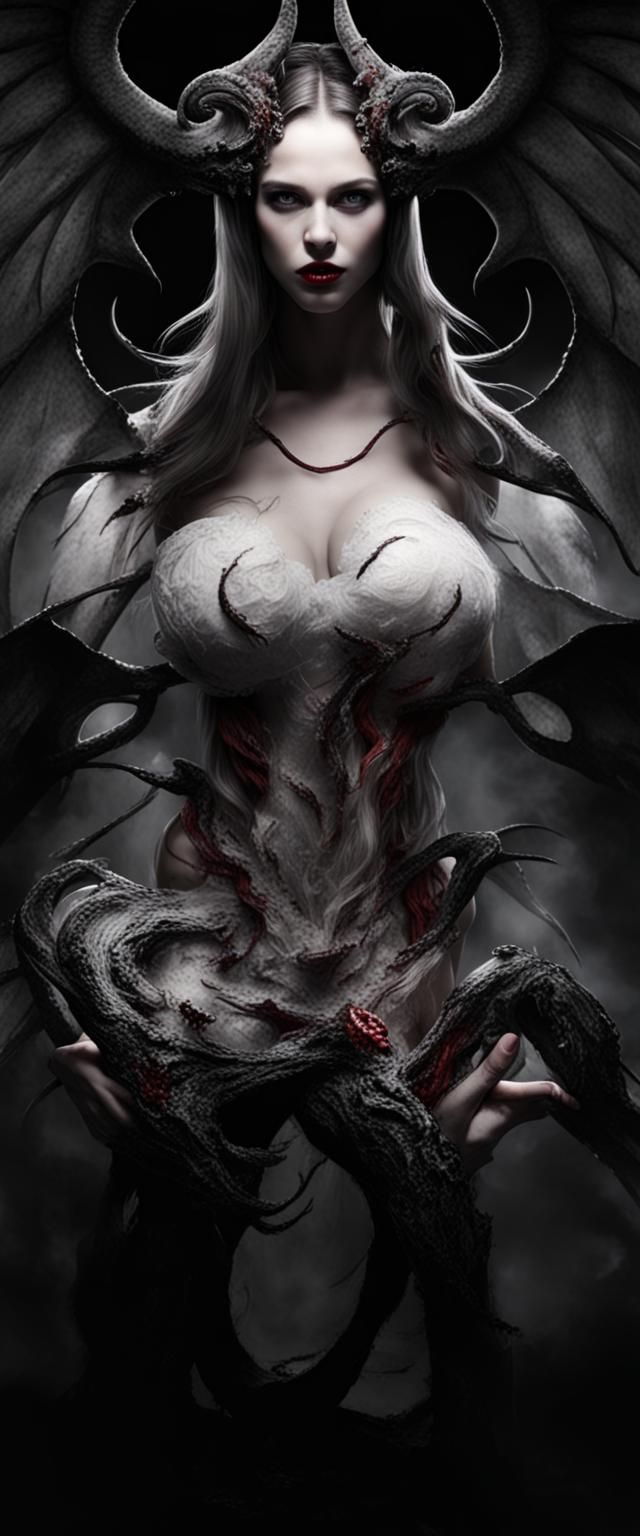 Lilith: Queen of Demons - AI Generated Art