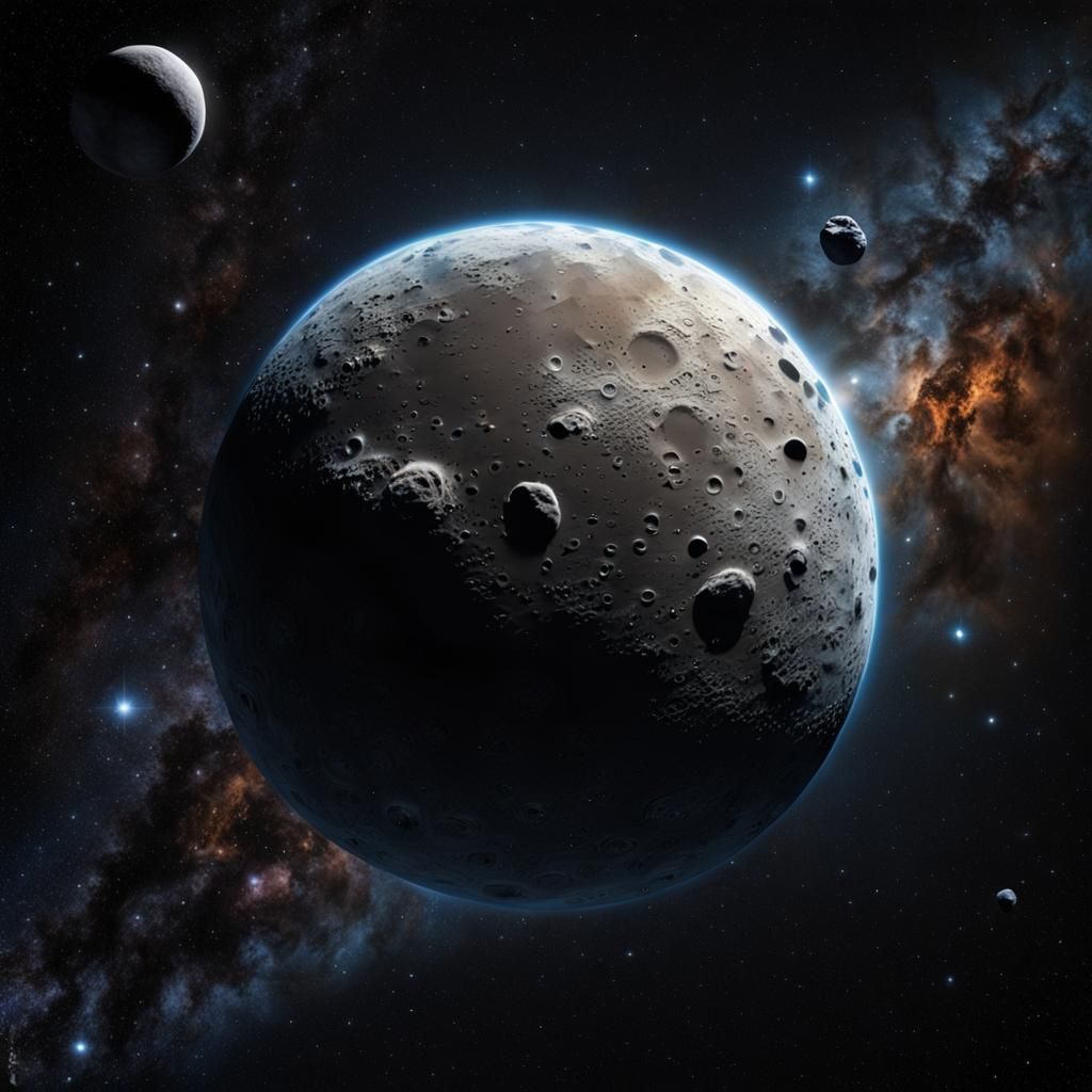 Spectacular View of Ceres and Asteroid Field