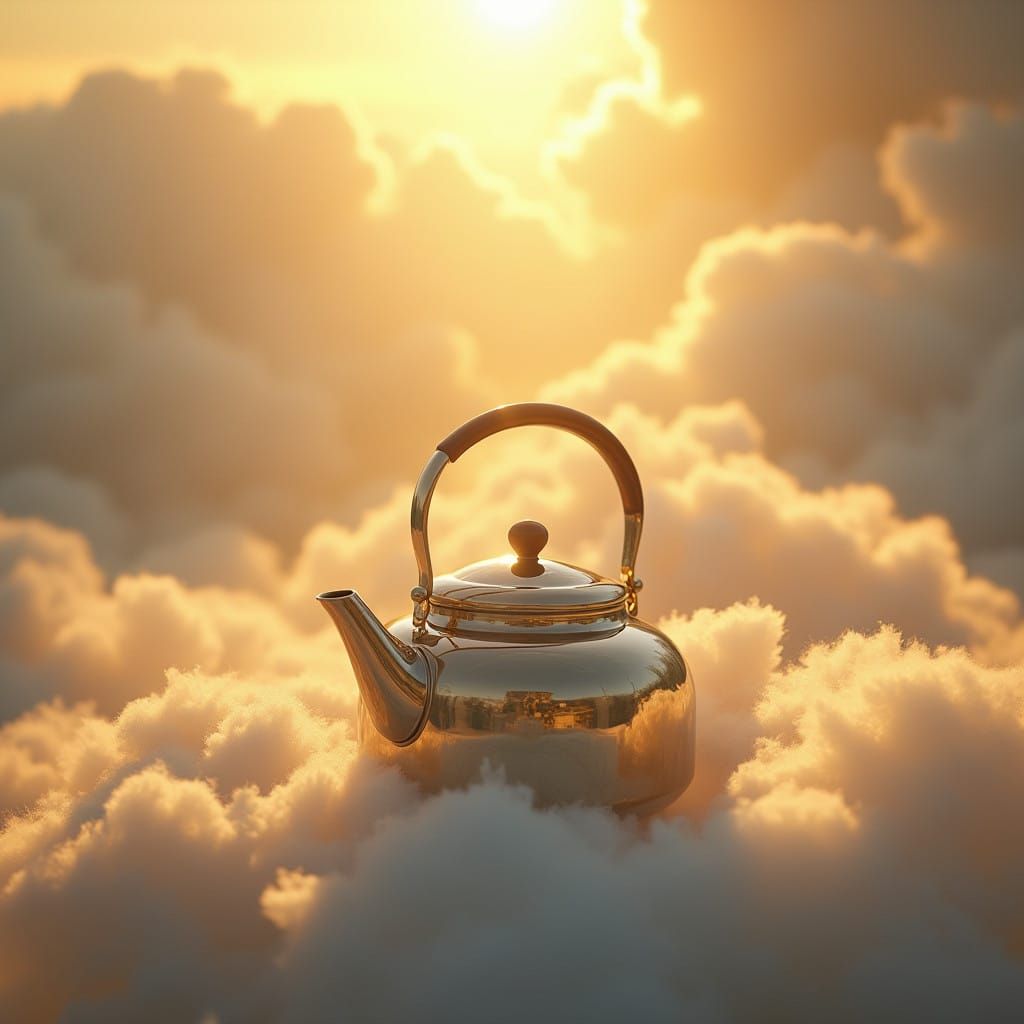 Golden Kettle on Celestial Cloud