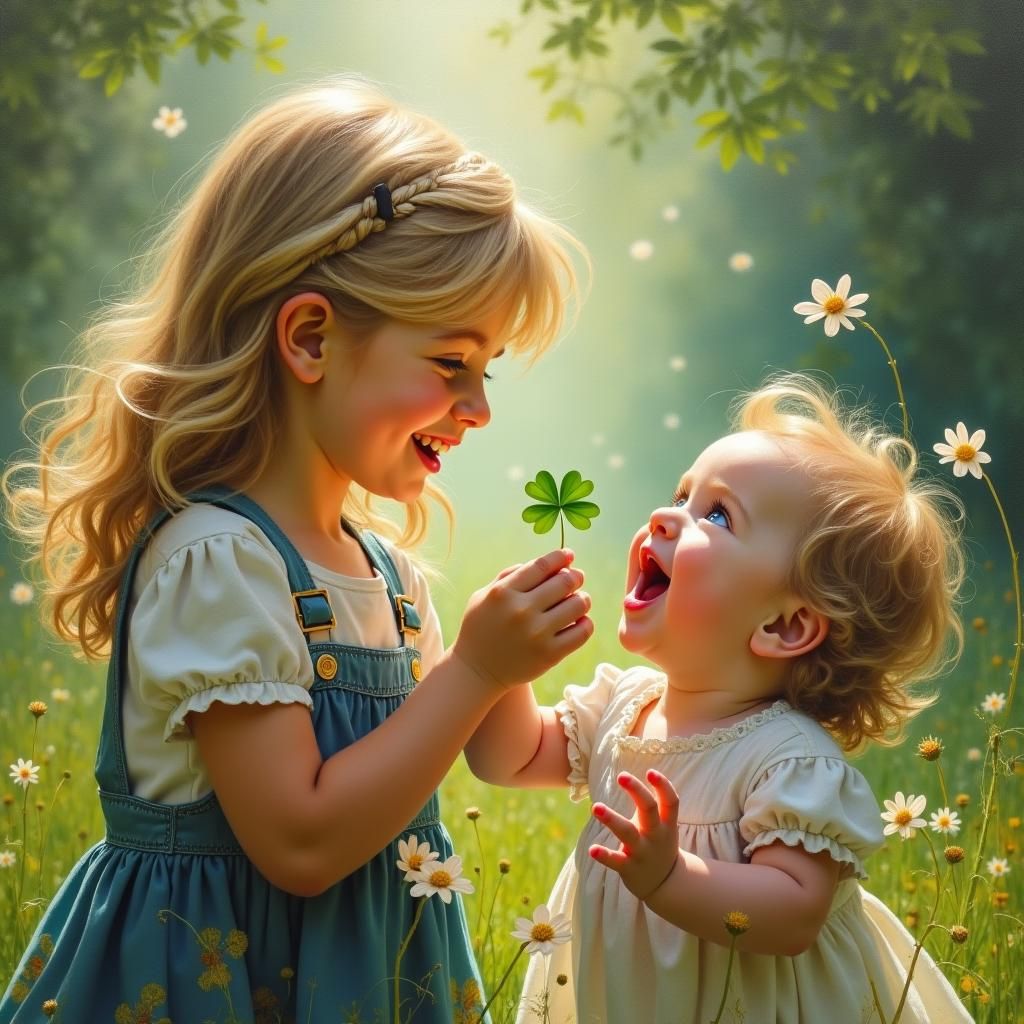 Here is a four leaf clover for you