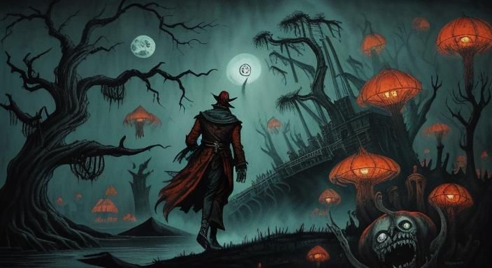 Vampire Columbus Arrives in a Mystical New World