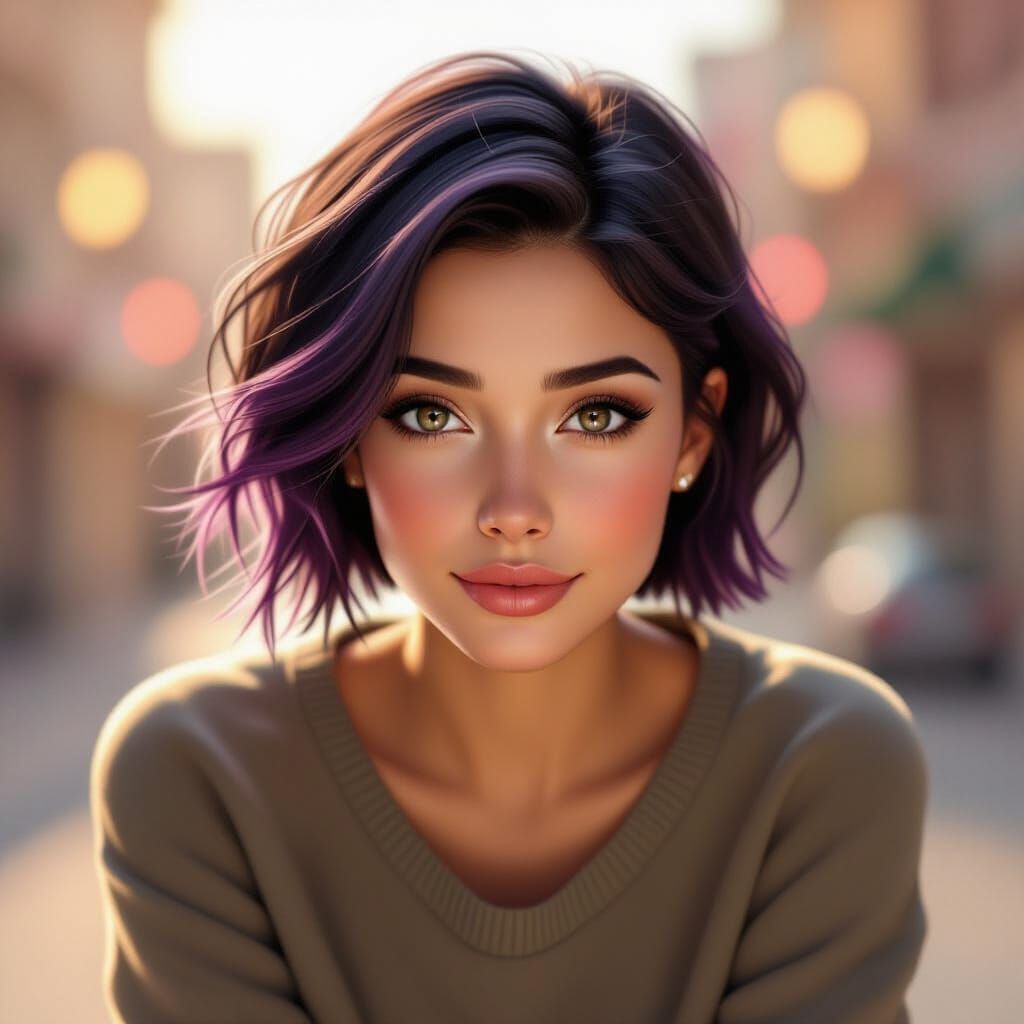 Comforting Embrace: Hyperrealistic Digital Art