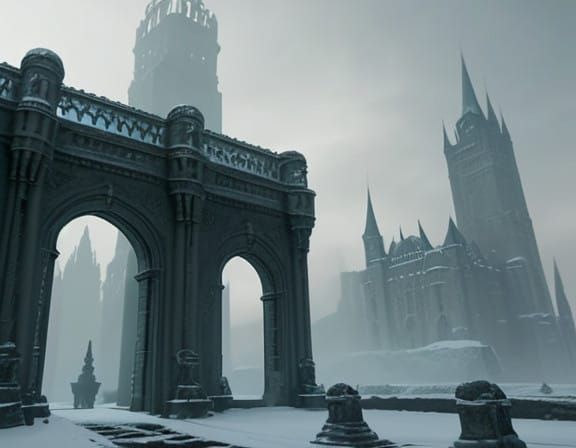 Time Machine Academy in Cyberpunk Style