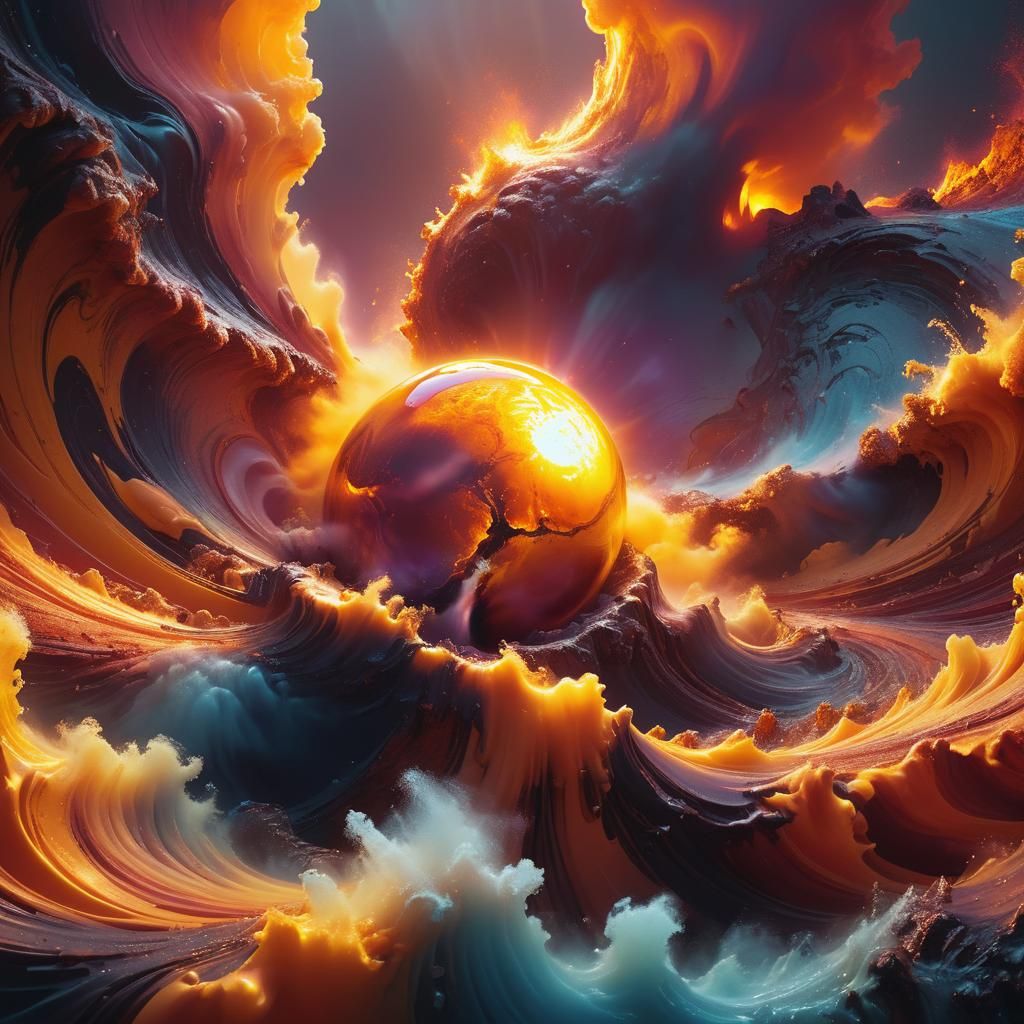 Elemental Embodiment in Digital Matte Painting