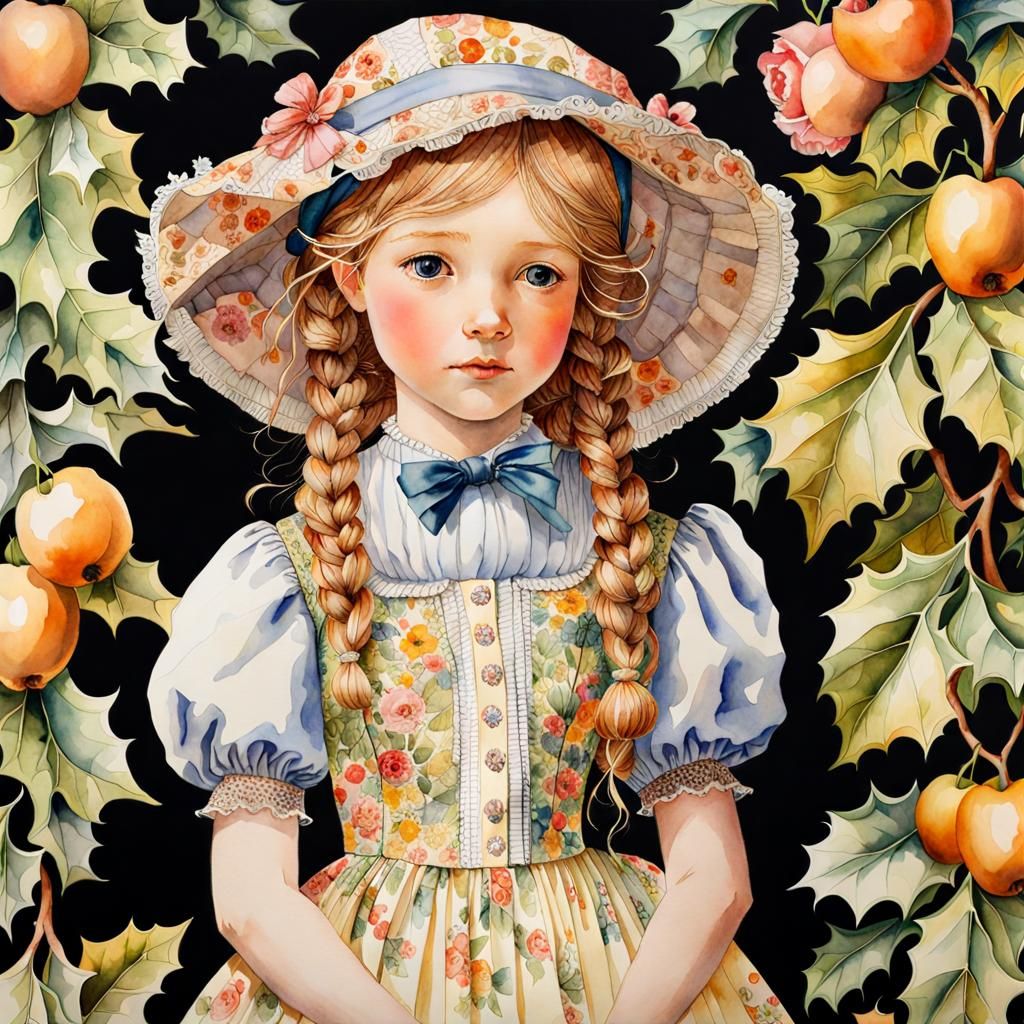 Vintage Prairie Girl