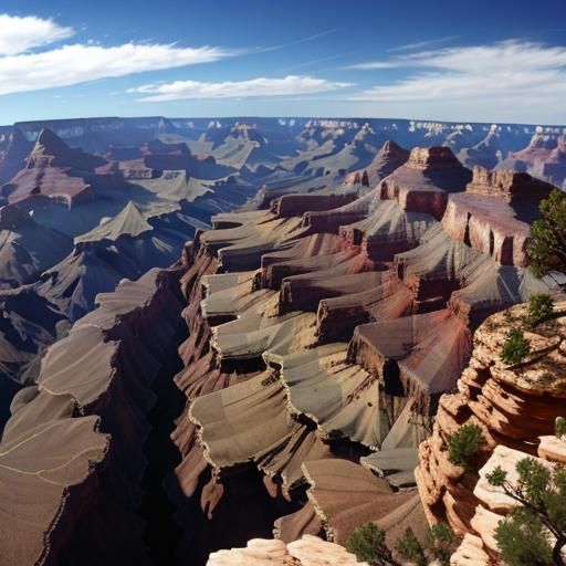 Grand Canyon Landscape Generated by AI