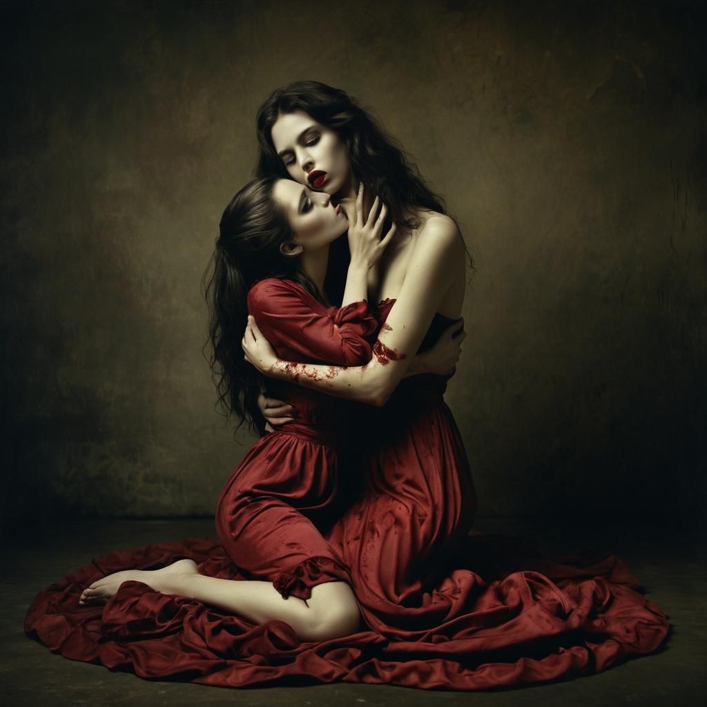 Surreal Embrace: Decadent and Tragic Hallucinations