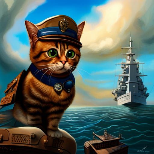 Navy cat
