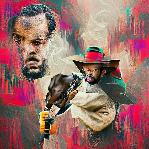 AI Generated Image of Django